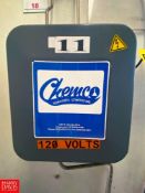 Chemco Boot Sanitizer Station and Air Curtain - Rigging Fee: $250