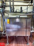 150 Gallon S/S Tank with Hinged Lid - Rigging Fee: $300