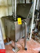 C.E. Howard S/S 200 Gallon 2-Chamber Tank - Rigging Fee: $300