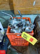 Assorted S/S 3-Way Plug Valves - Rigging Fee: $25