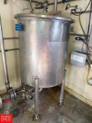 150 Gallon S/S Single Shell Hinged Tank - Rigging Fee: $300