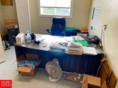 Contents of Office Including: 72