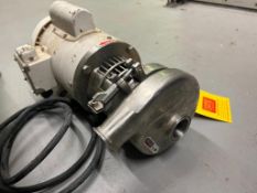 Centrifugal Pump with Marathon 1 HP, 3,450 RPM Washdown Motor and 2