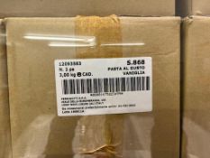 NEW UNOPENED Boxes 6 KG (13.25 LB) Pernigotti Pasta Al Gusto Vaniglia