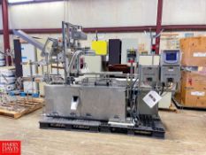 Sawvel Bulk Filler, Model: 702-1, S/N: 1584-02-16 with 2015 Mettler Toledo Safeline Flowthrough Meta