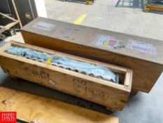 (2) Tetra Pak KF-1000 Ice Cream Freeze Dashers and Barrel - Rigging Fee: $100