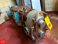 Waukesha 220 Positive Displacement Pump with 15 HP 1,765 RPM Motor and 4