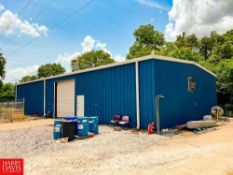 Warehouse, 81' x 40' x 14' with 155