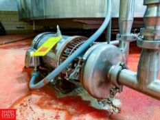 Ampco Centrifugal Pump with 5 HP 3,525 RPM, S/S Clad Motor and 2