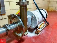 Fristam Centrifugal Pump with Motor and 2.5