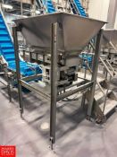 2017 Eriez Vibratory Feeder, Model: HD66C, S/N: 320664-1 with S/S Hopper (Subject to Bulk Bidding)