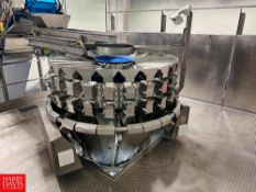 2017 Bilwinco 24-Head Scale, Type: RW124EB_019, Order No: 6325+A1, with S/S Bucket Cart