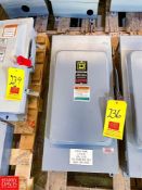 Square D 200 AMP, 600 Volt Safety Switch