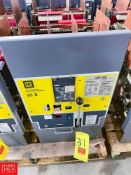 Square D Low Voltage 3,200 AMP AC Power Circuit Breaker, Model: DSII-632