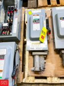 Square D 100 AMP, 600 Volt Safety Switch with Outlet