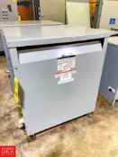 Square D Sorgel 75 kVA, 480 Volt, 3-Phase Insulated Tranformer