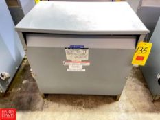 Square D Sorgel 45 kVA, 480 Volt, 3-Phase Insulated Tranformer