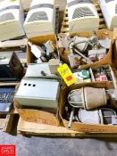 Assorted Lamp Fixtures and Outlets