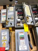 (2) Square D Size 1 Starter and Safety Switch