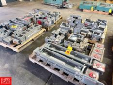 (4) Pallets Square D I-Line II Bar Components