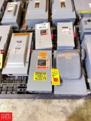 Cutler Hammer and Square D 100, 60 and 30 AMP Safety Switches