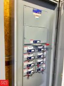 Square D 480 Volt, 400 AMP Disconnect Panel with 9 Breakers, Catalog Number: 2994960060260001