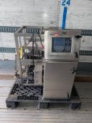 S/S Conveyor with HMI and Mounted on S/S Frame, Dimensions = 30