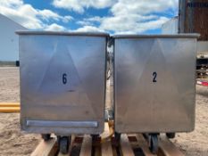 S/S Portable Totes, Dimensions = 25