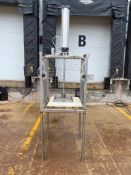 Pneumatic S/S Cheese Cutter, Dimensions = 14