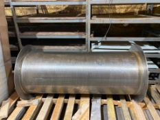 S/S Rotating Tank Filter, Dimensions = 5' x 33