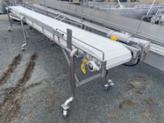 S/S Framed Conveyor with Drive and Casters, Dimensions = 212