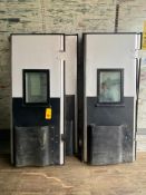 Swinging, Insulated Doors, Dimensions = 80