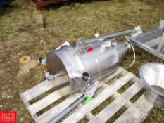 S/S Powder Cyclone Conical Shaped with 6