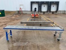 Gravity-Fed Roller Conveyor, Dimensions = 120