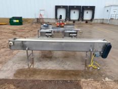 S/S Framed Conveyor with Drive, Dimensions = 138