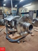 Ampco 5HP S/S Centrifugal Pump with S/S Clad Motor mounted on S/S Frame, 2.5