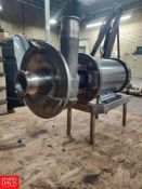 Fristam 5HP S/S Centrifugal Pump mounted on S/S Frame, 2