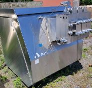 SPX APV Homogenizer, Model: G55-1.5 Single Stage HVA, SN: 20042410671 (Location: Hazelton, PA) - Rig