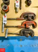 Ridgid(3) Heavy-Duty Pipe Cutter (Ranging from 1/8'' - 1/3'') - Rigging Fee: $50