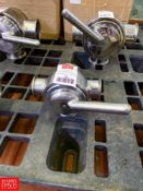 S/S 1'' 2-Way Valve - Rigging Fee: $50