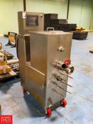 APV Cepaco S/S Fruit Feeder Auger/Rotor, Speed Control Variable Speed Drive Motors - Rigging Fee: $2