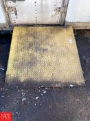 Dock Plate, Dimensions = 48'' Length x 48'' Width - Rigging Fee: $50