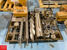 Assorted S/S Spare Parts - Star Wheel, Blender, Back Plate, Base Plate, Auger and Pump Housing - Rig