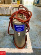 Klenzade Foam Cleaner System, Approx. 20-25 Gallon, Model: TJR, 700 KPA, 100 PSI - Rigging Fee: $50