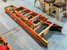 (2) Shop Ladders - (1) 8' Height (2) 4'Height - Rigging Fee: $50