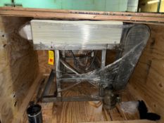 S/S Conveyor Frame with S/S Clad Motor and Gear Reducing Drive, Dimensions = 7