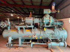 Frick 175 HP Rotary Screw Ammonia Compressor, Model: RWBII222B, S/N: W0938VFMCLHAA03 - Rigging Fee: