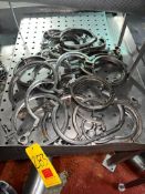 20+ Assorted S/S Clamps - Rigging Fee: $50