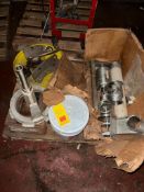 Grinder Parts, Air Valves, Hose Components, Bearings and Auger Hoist - Rigging Fee: $90