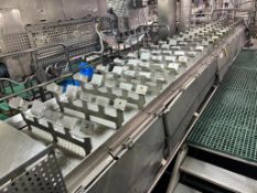 S/S Saddle Conveyor with S/S Clad Drive, Dimensions= 22' x 31